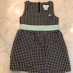 NWOT VINEYARD VINES Girls Navy Dot Dress
